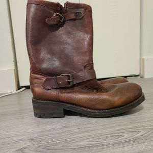 Zigi girl tryst brown genuine leather